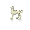 Vessière Cristaux Bestiaire|Animaux Cristal|Chien or zodiaque baccarat
