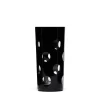 Vessière Cristaux Art De La Table|Verre Cristal Couleur|Chope cristal noir pastille