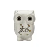 Vessière Cristaux Animaux|Animaux Cristal|Chouette blanc 2025 Émaux de Longwy 500 ex