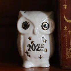 Vessière Cristaux Animaux|Animaux Cristal|Chouette blanc 2025 Émaux de Longwy 500 ex