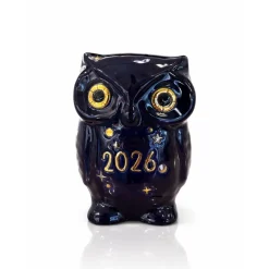 Vessière Cristaux Animaux|Animaux Cristal|Chouette bleu nuit 2026 Émaux de Longwy 500 ex