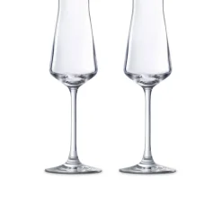 Vessière Cristaux Art De La Table|Flûte Champagne|Château baccarat flûtes x2