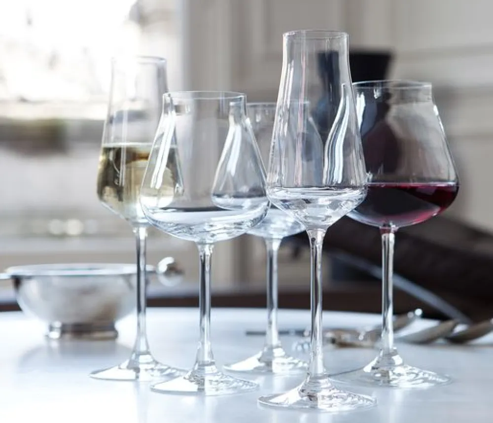 Vessière Cristaux Verre En Cristal Uni|Verre Cristal|Château baccarat gobelet x2