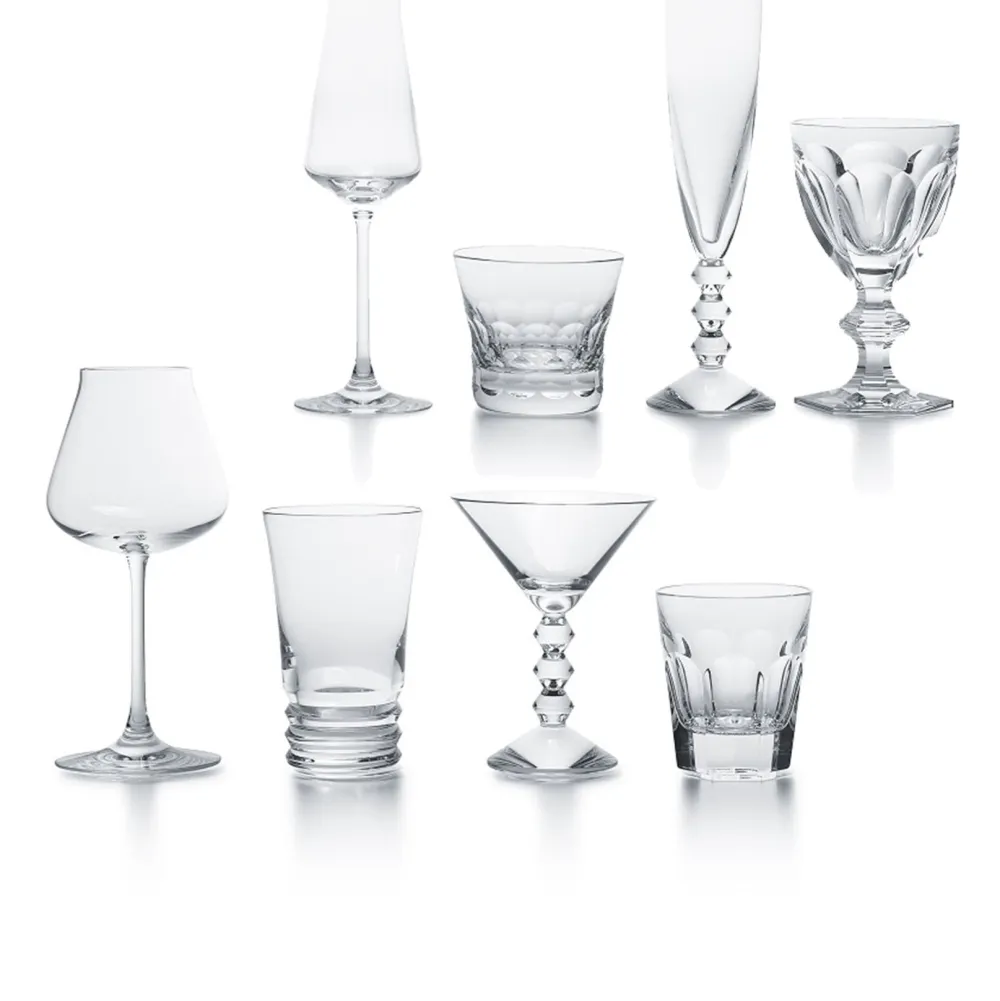 Vessière Cristaux Verre À Whisky|Flûte Champagne|Cocktail party in a box Baccarat