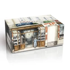 Vessière Cristaux Décoration|Coffret Boule de Noël cristal de Lorraine X3 – rouge