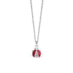 Vessière Cristaux Colliers Cristal|Colliers|Collier coccinelle cristaux swarovski®