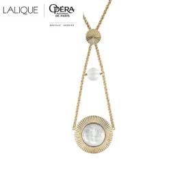 Vessière Cristaux Colliers Cristal|Colliers|Collier le baiser lalique