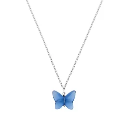 Vessière Cristaux Bijoux|Colliers Cristal|Collier papillon lalique