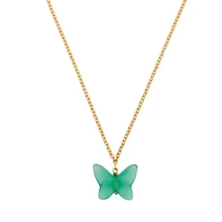 Vessière Cristaux Bijoux|Colliers Cristal|Collier papillon lalique