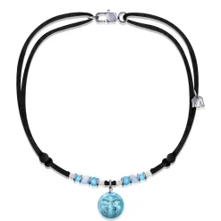 Vessière Cristaux Colliers Cristal|Colliers|Collier talisman Séléné Michaël Vessière