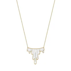 Vessière Cristaux Colliers Cristal|Colliers|Collier Terramineral 3 cristaux Lalique