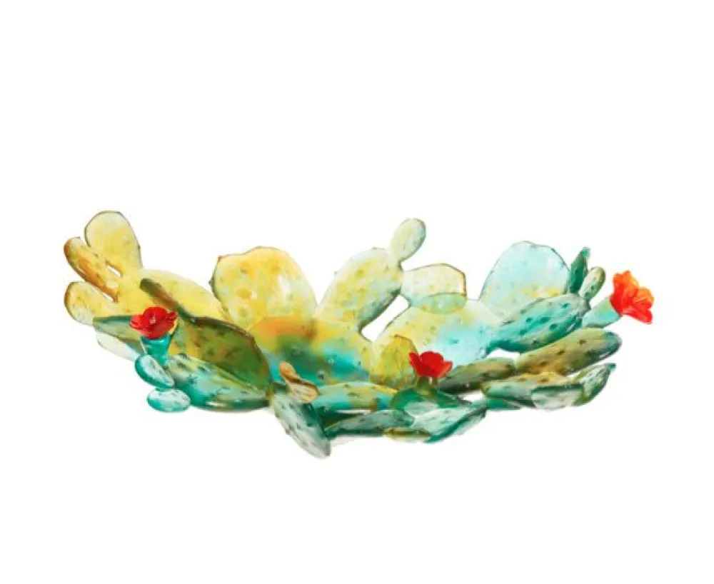 Vessière Cristaux Coupes Cristal|Coupe cactus daum
