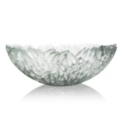 Vessière Cristaux Coupes, Coupelles Et Photophores|Coupelles Cristal|Coupe en verre par Aline Thibault (vert d’eau)