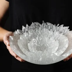 Vessière Cristaux Coupes, Coupelles Et Photophores|Coupelles Cristal|Coupe en verre par Aline Thibault (vert d’eau)