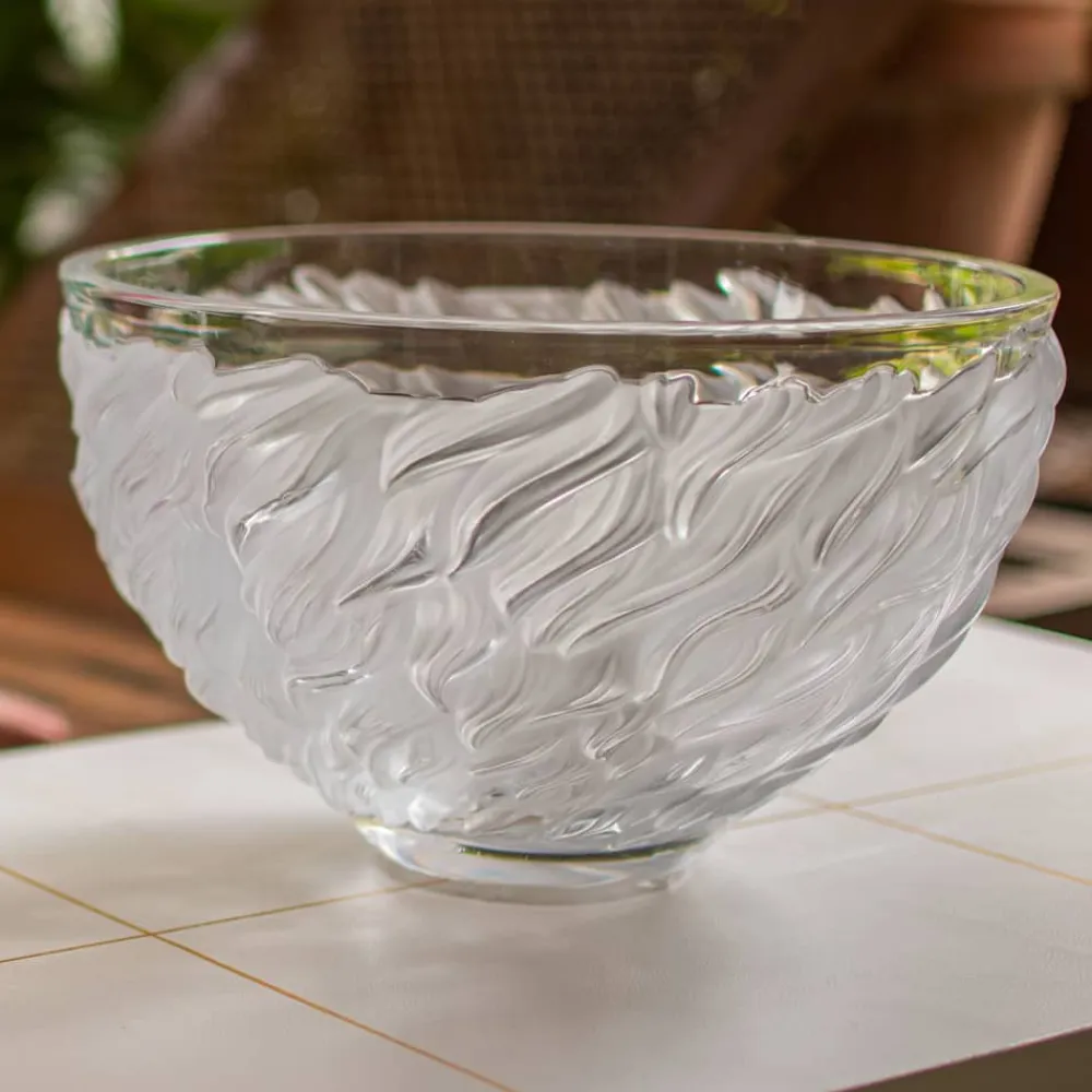 Vessière Cristaux Coupes, Coupelles Et Photophores|Coupes Cristal|Coupe fourrure Lalique