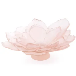 Vessière Cristaux Coupes Cristal|Coupe grand modèle camelia daum