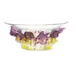 Vessière Cristaux Coupes Cristal|Coupe iris daum