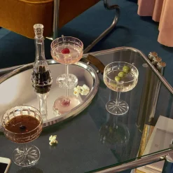 Vessière Cristaux Art De La Table|Verre À Pied|Coupe manhattan saint-louis