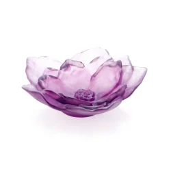 Vessière Cristaux Coupes Cristal|Coupe petit modèle camelia daum