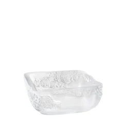 Vessière Cristaux Coupes, Coupelles Et Photophores|Coupes Cristal|Coupe pivoines lalique