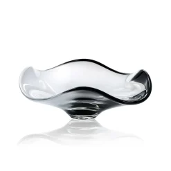Vessière Cristaux Coupes, Coupelles Et Photophores|Coupelles Cristal|Coupelle cristal arlequin blanc noir