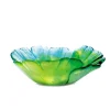 Vessière Cristaux Vide-Poches Cristal|Coupelles Cristal|Coupelle ginkgo vert Daum