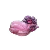 Vessière Cristaux Coupelles Cristal|Vide-Poches Cristal|Coupelle rose passion daum