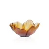 Vessière Cristaux Coupelles Cristal|Vide-Poches Cristal|Coupelle tulipe ambre Daum