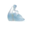 Vessière Cristaux Bestiaire|Figurines Miniature Cristal|Couple cygnes daum