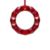 Vessière Cristaux Décoration Noël Baccarat|Décoration|Couronne de noël rouge 2021 baccarat