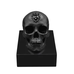Vessière Cristaux Sculptures Et Figurines|Sculptures Cristal|Crâne eternal Sleep Damien Hirst & Lalique 2017 cire perdue