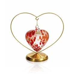 Vessière Cristaux Décoration|Cœur St-Valentin en cristal de Lorraine