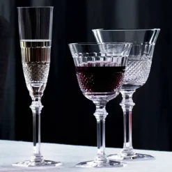 Vessière Cristaux Art De La Table|Verre En Cristal Taillé|Diamant verre baccarat