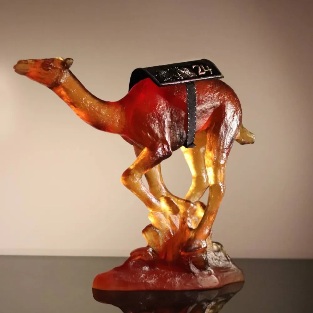 Vessière Cristaux Editions D’Art|Bestiaire|Dromadaire de course Daum