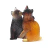 Vessière Cristaux Bestiaire|Duo chatons daum