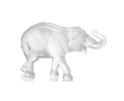 Vessière Cristaux Sculptures Et Figurines|Bestiaire|Elephant sumatra lalique