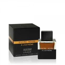 Vessière Cristaux Flacons De Parfum|Parfums Lalique Homme|Encre noire à l’extrême eau de parfum