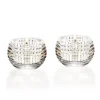 Vessière Cristaux Photophores, Bougeoirs Cristal|Coupes, Coupelles Et Photophores|Eye photophore x2 baccarat