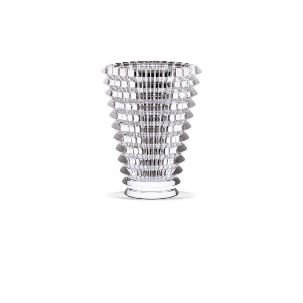 Vessière Cristaux Vases|Vases|Eye vase ovale clair baccarat