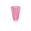 Vessière Cristaux Vases|Vases Cristal Clair|Eye vase ovale rose Baccarat