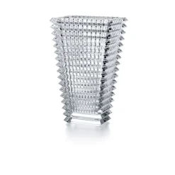 Vessière Cristaux Vases|Vases|Eye vase rectangulaire baccarat