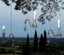 Vessière Cristaux Luminaires|Suspensions Cristal|Fantôme suspension baccarat