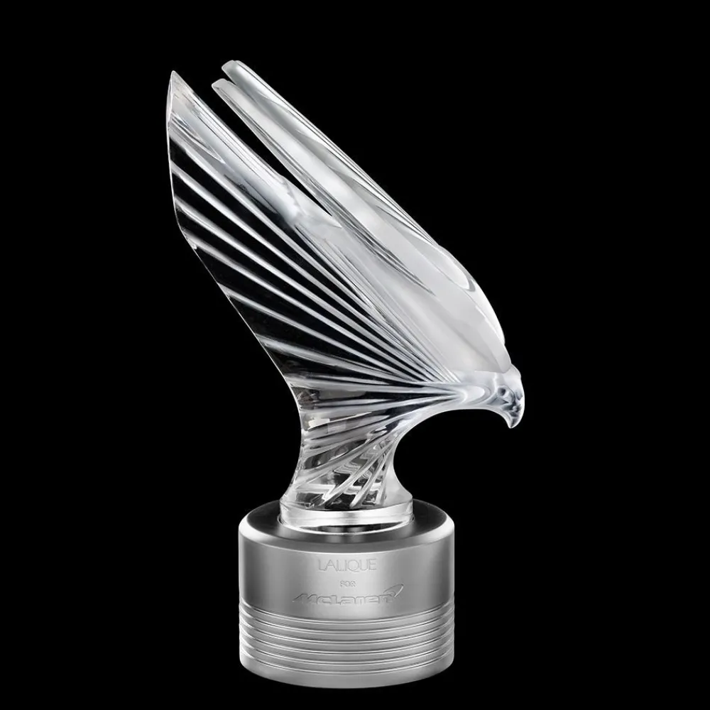 Vessière Cristaux Sculptures Et Figurines|Bestiaire|Faucon – lalique for mclaren