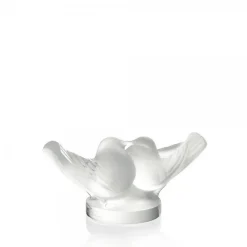 Vessière Cristaux Sculptures Et Figurines|Bestiaire|Figurine 2 colombes G.M lalique