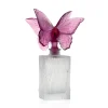 Vessière Cristaux Flacon De Parfum|Flacon couple de papillons daum