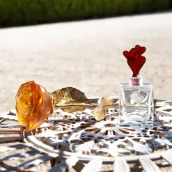 Vessière Cristaux Flacon De Parfum|Flacon cœur passion Daum