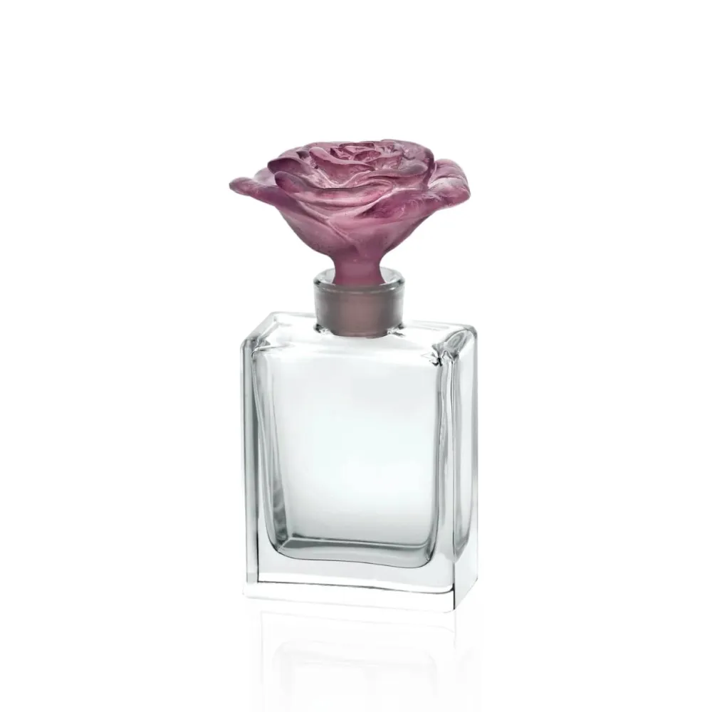 Vessière Cristaux Flacon De Parfum|Flacon de parfum rose passion daum