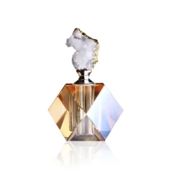 Vessière Cristaux Flacon De Parfum|Flacon de parfum sagesse cristal de roche