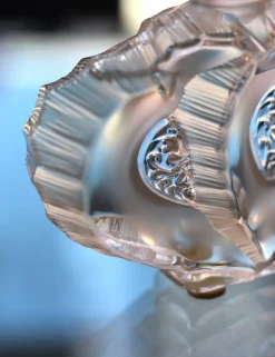 Vessière Cristaux Flacons De Parfum|Flacon deux cœurs 2004 Lalique
