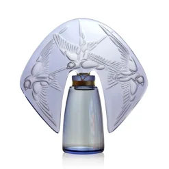 Vessière Cristaux Flacons De Parfum|Flacon hirondelles 100ème anniversaire villa rené lalique